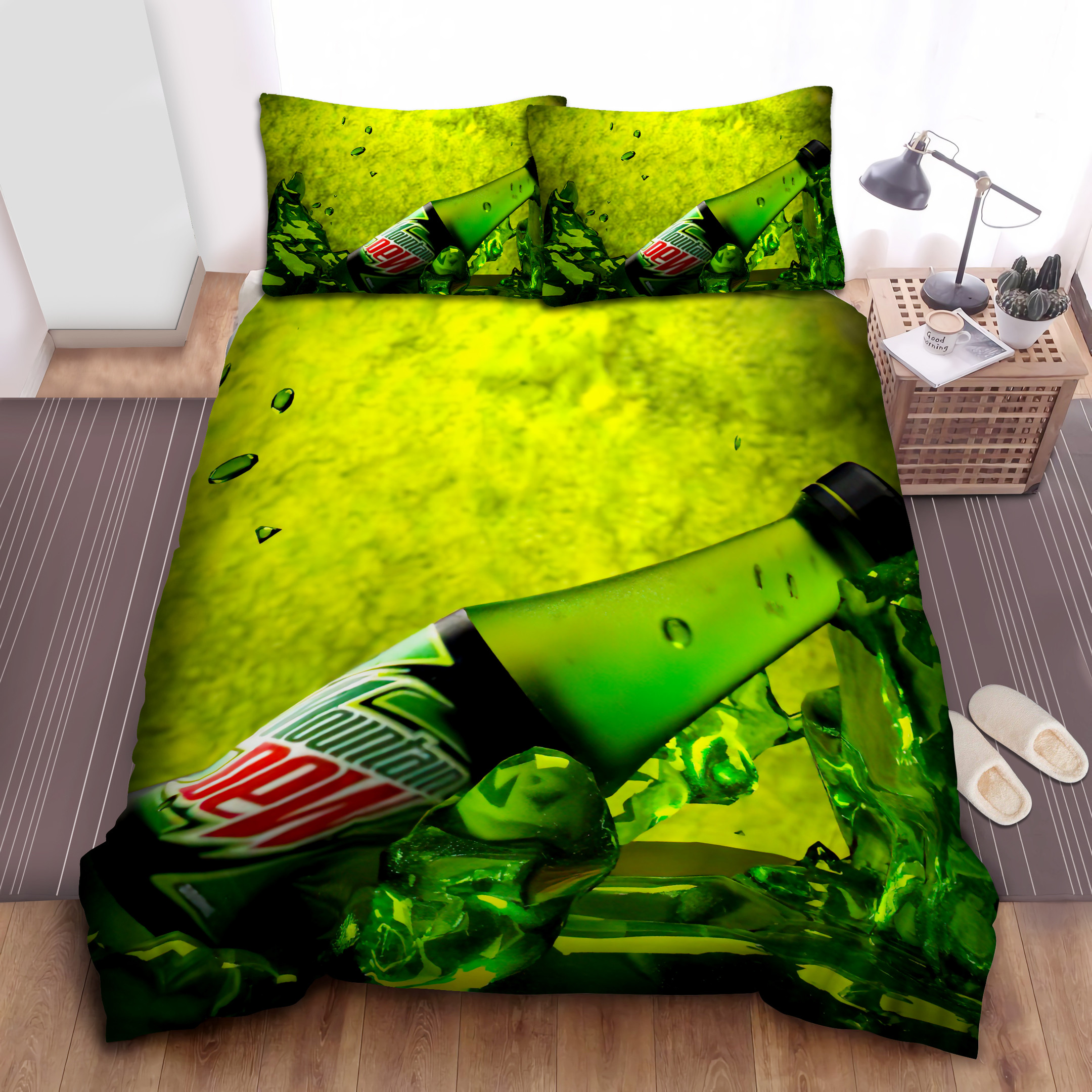 mountain dew bottle and ice duvet cover bedroom sets comfortable bedding sets bzhv4