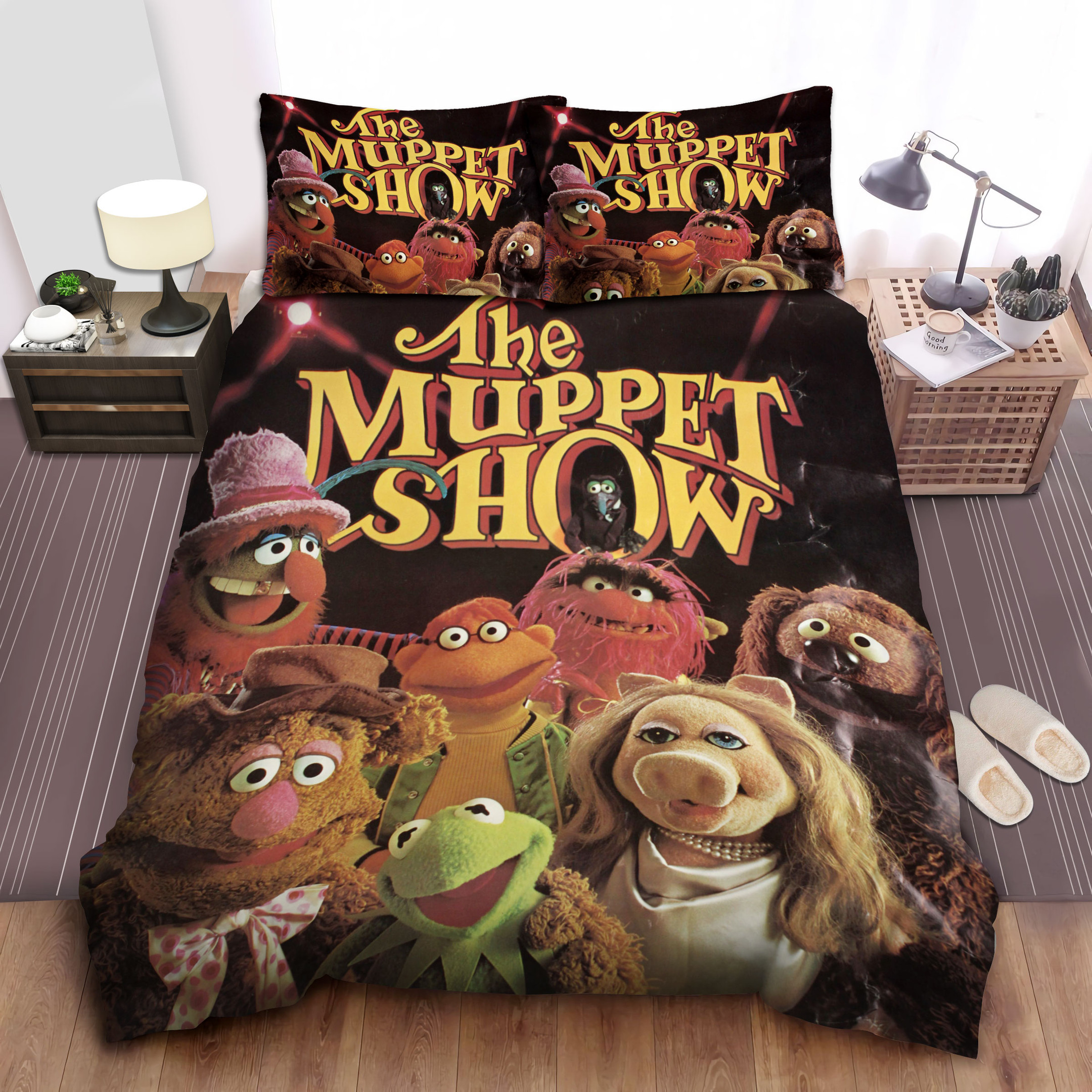 muppet show tv series poster inspired bedding sets duvet cover bed sheets xcxhz