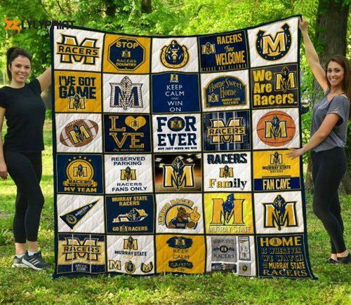 murray state racers 2 quilt blanket for fans home decor gift 500x435 1