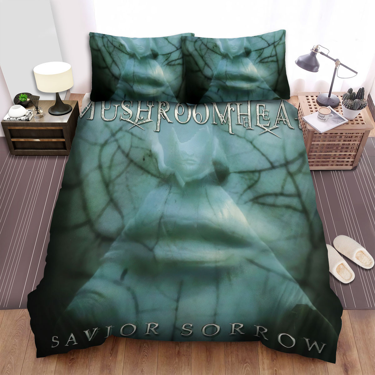 mushroomhead savior sorrow album cover duvet cover bedroom sets comfortable bedding sets rskap