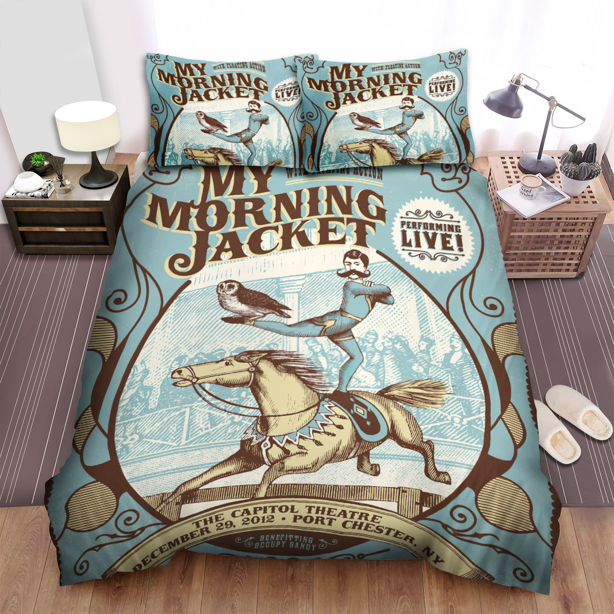 my morning jacket art poster 4 bed sheets spread comforter duvet cover bedding sets cnept