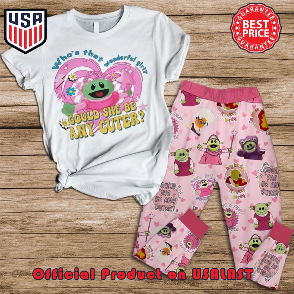 nanalan whos that wonderful girl could she be any cuter pajamas set 1 Wo4Rl