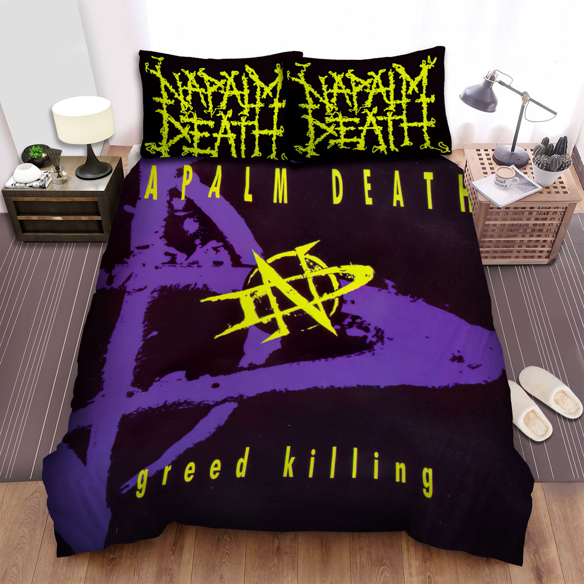 napalm death bed sheets spread comforter duvet cover bedding sets 7wdca