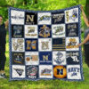 navy midshipmen 4 quilt blanket for fans home decor gift 1