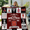 nc state wolfpack 1 quilt blanket for fans home decor gift 1