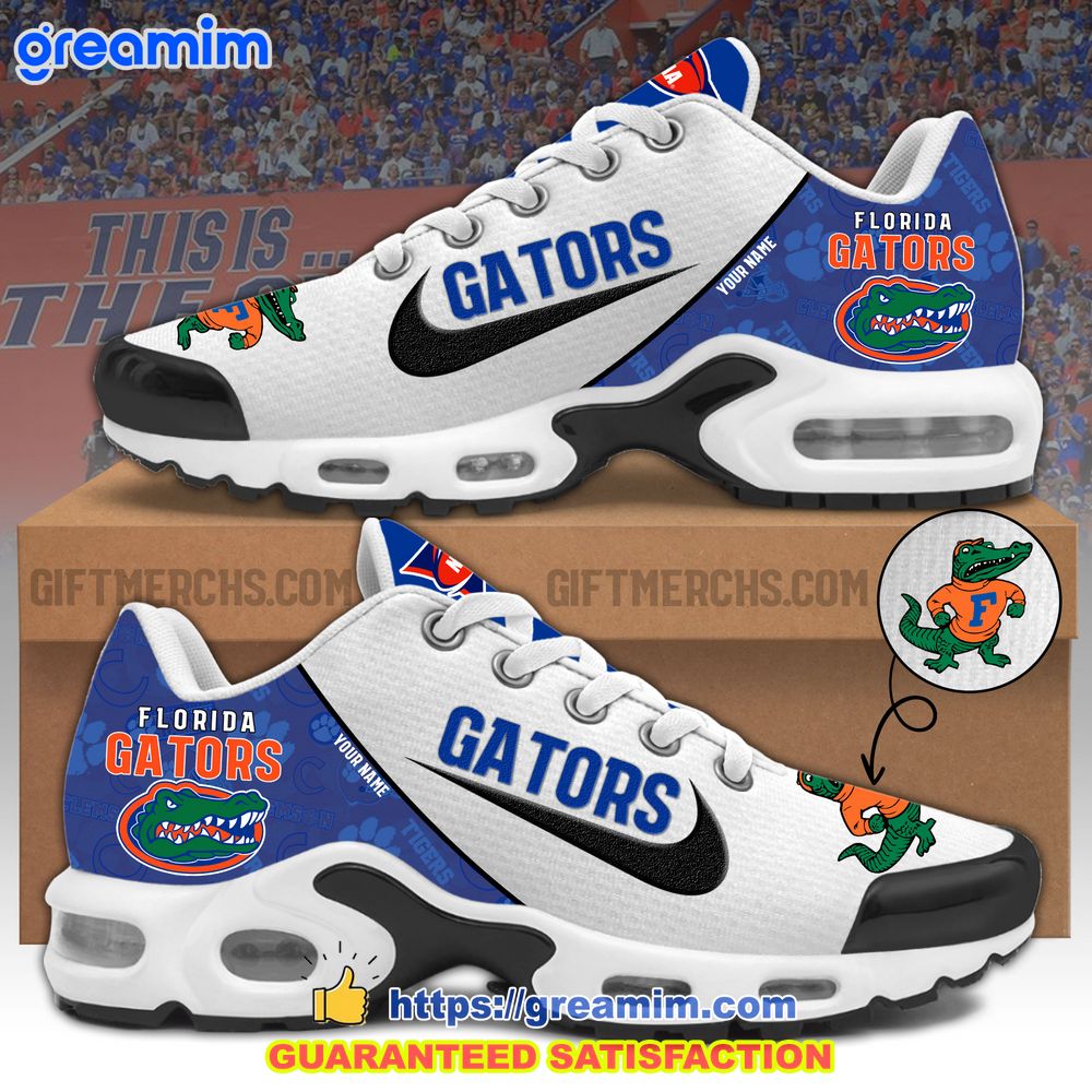 ncaa florida gators custom nike air max tn plus shoes 1 sfdiH