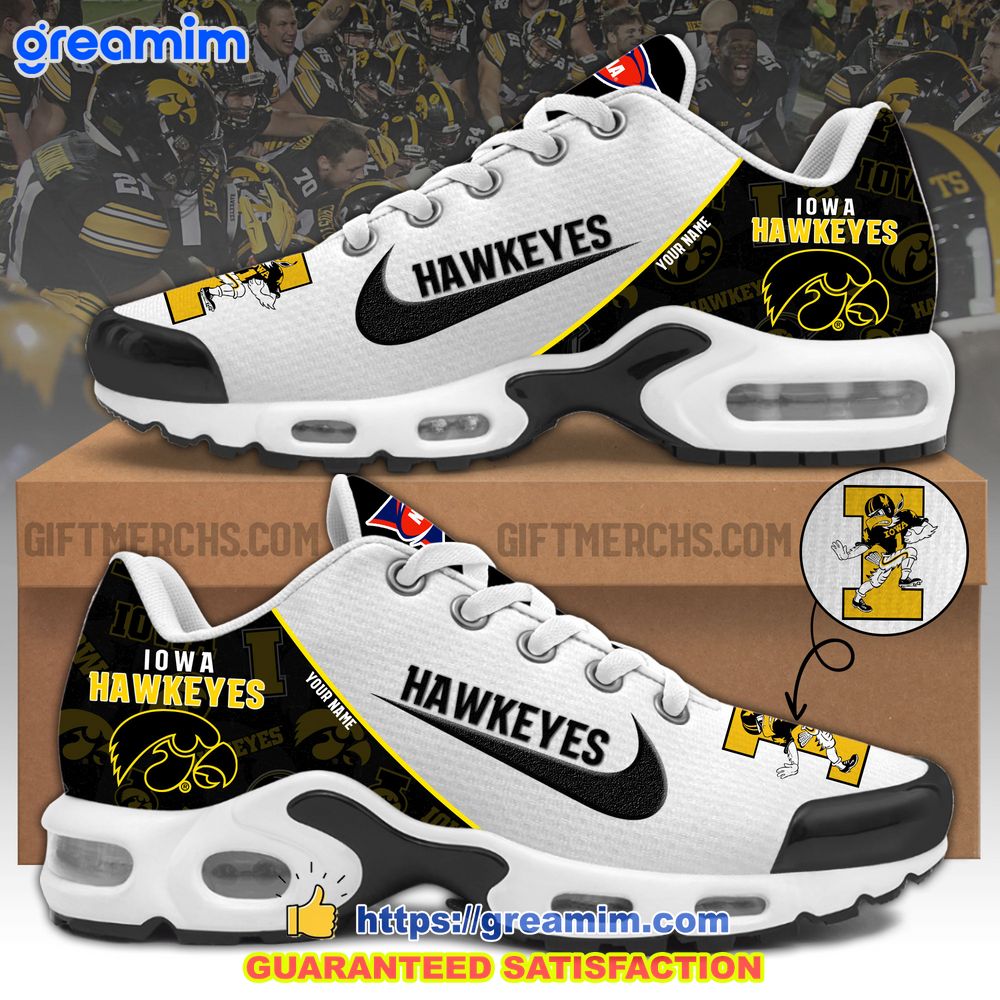 ncaa iowa hawkeyes custom nike air max tn plus shoes 1 IEWTk