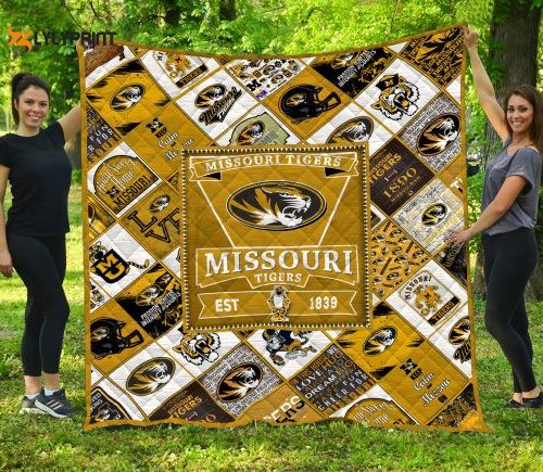 ncaa missouri tigers 3d customized personalized 3d customized quilt blanket 500x435 1