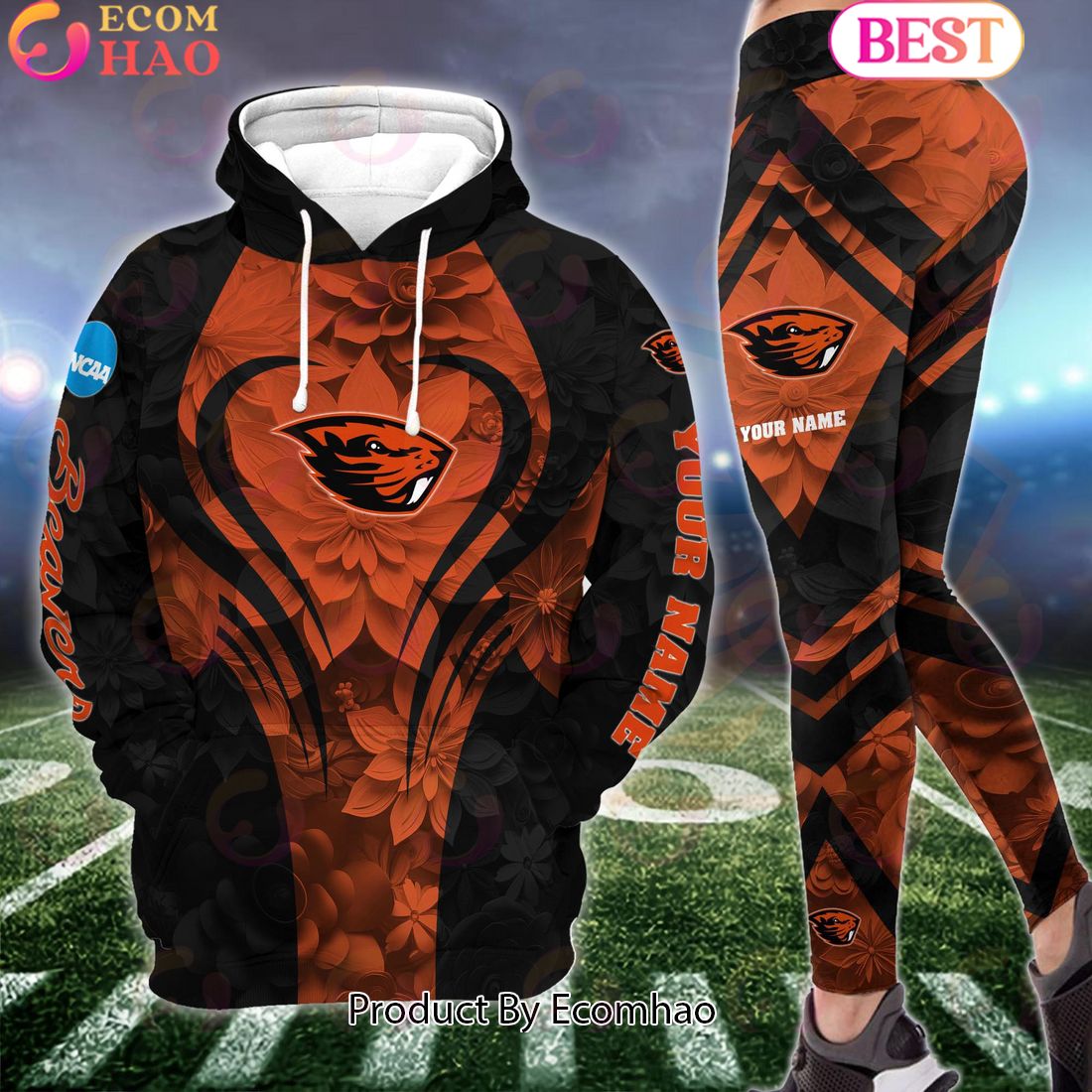 ncaa oregon state beavers hoodie and leggings custom your name football team clothings gift for football lovers 1 UvhNc