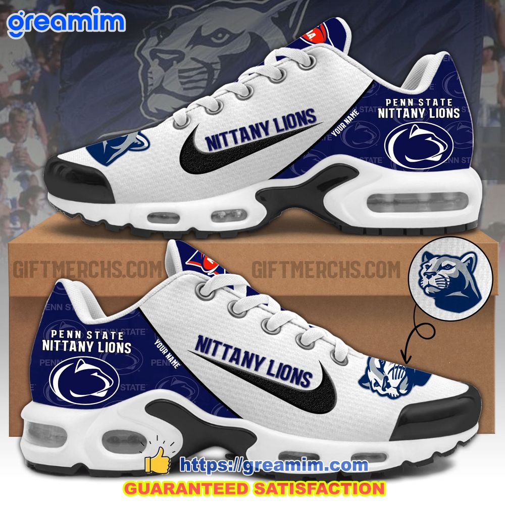 ncaa penn state nittany lions custom nike air max tn plus shoes 1 xImci