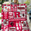 ncaa rutgers scarlet knights 3d customized personalized 3d customized quilt blanket