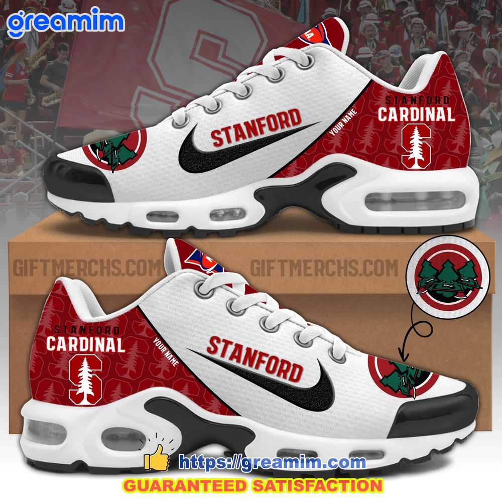 ncaa stanford cardinal custom nike air max plus shoes 1 1QXxp