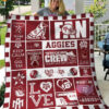 ncaa texas a m aggies 3d customized personalized 3d customized quilt blanket 3