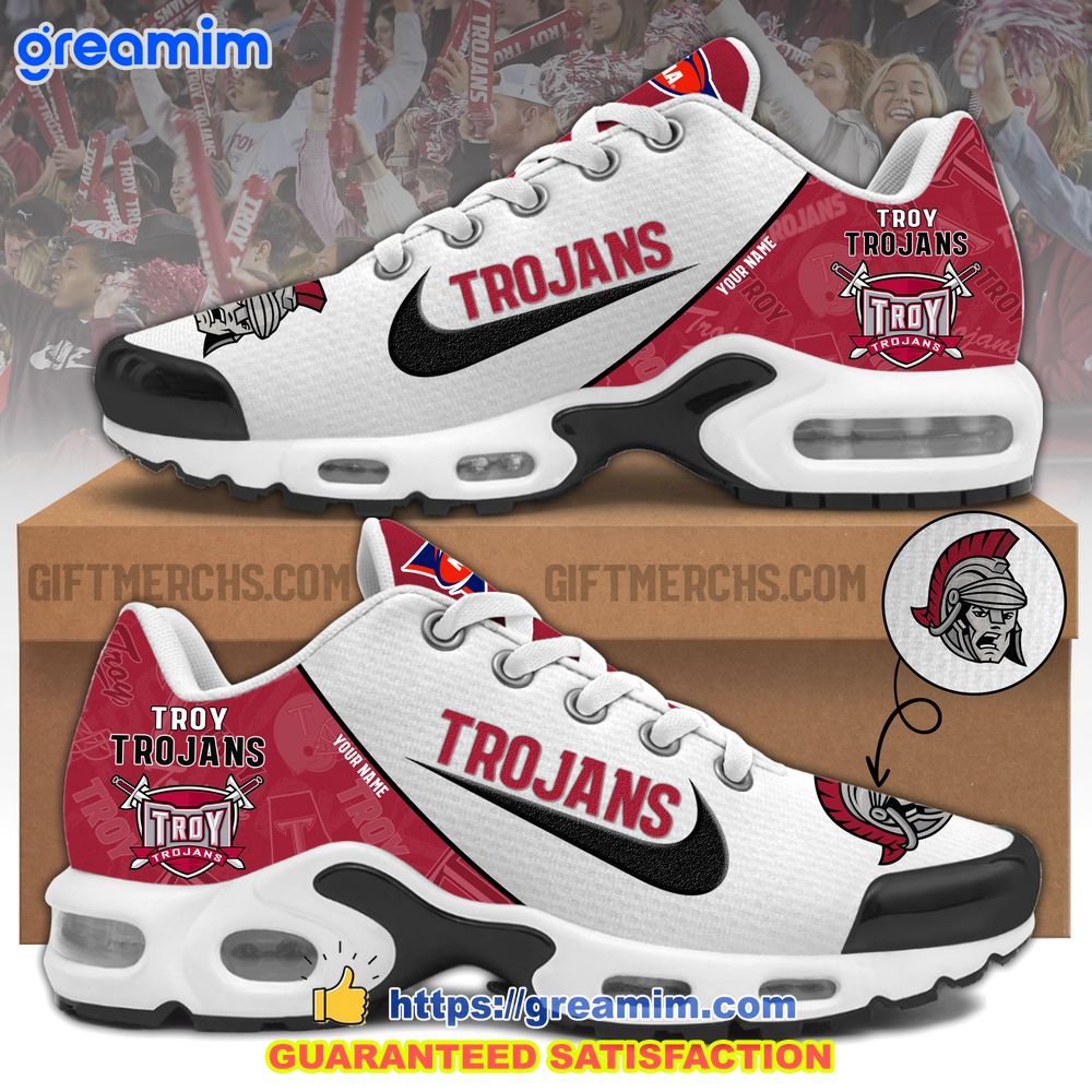 ncaa troy trojans custom nike air max plus shoes 1 G1kJK