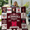 nebraska cornhuskers 3d customized quilt blanket