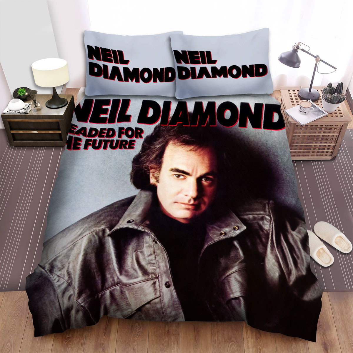 neil diamond headed for the future bed sheets spread comforter duvet cover bedding sets m97ez