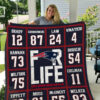 new england for life 3d customized quilt 1