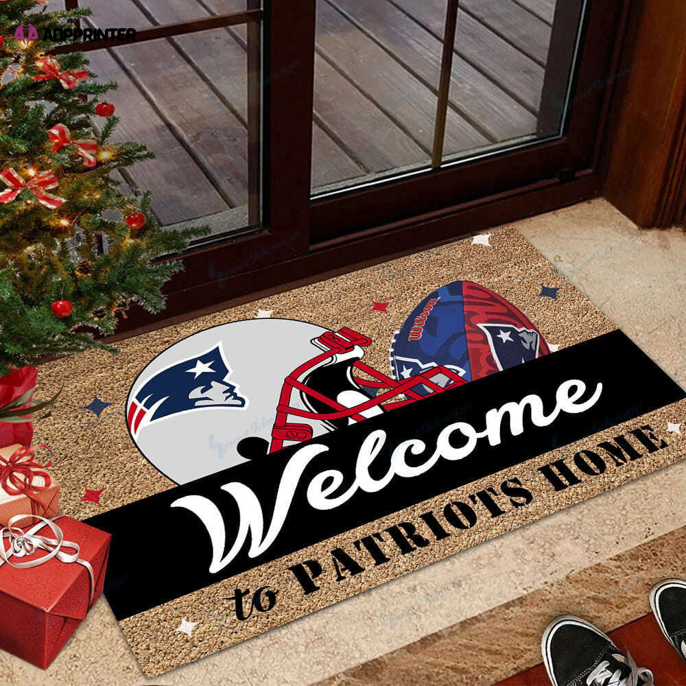 new england patriots doormat best gift for home decoration