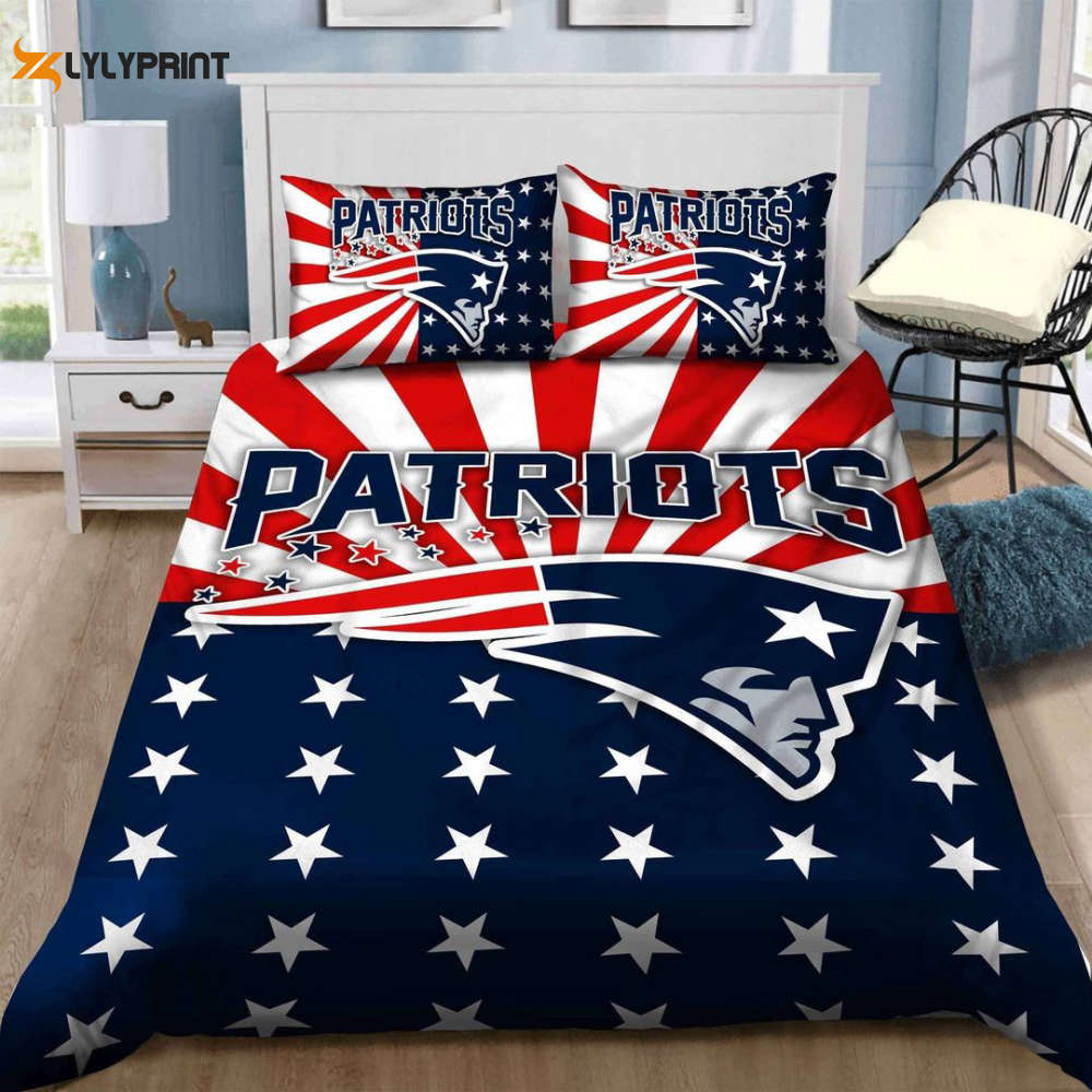 new england patriots duvet cover bedding set bd570