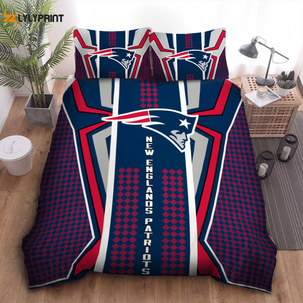 new england patriots duvet cover bedding set bd576