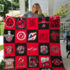 new jersey devils 1 quilt blanket