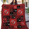 new jersey devils quilt blanket 1