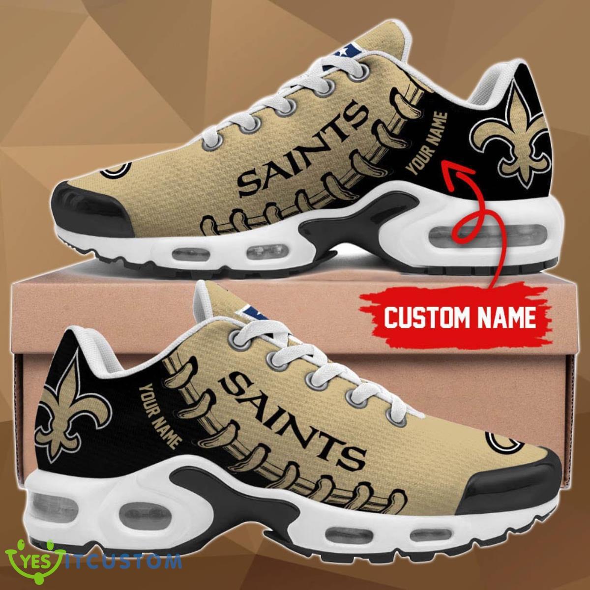 new orleans saints air cushion sports shoes custom name for fans