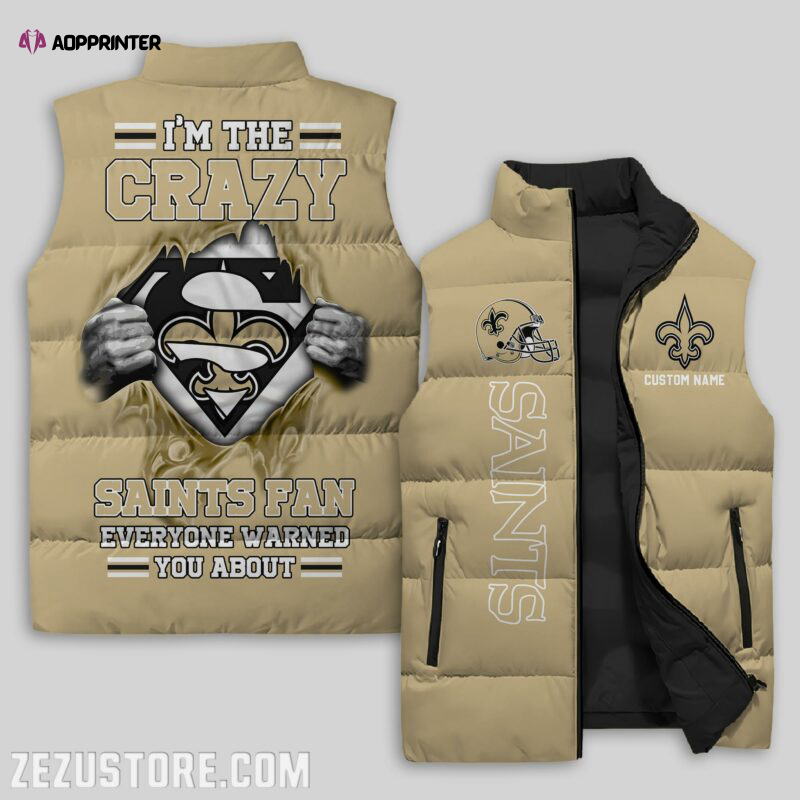 new orleans saints nfl sleeveless puffer jacket custom for fans gifts 12