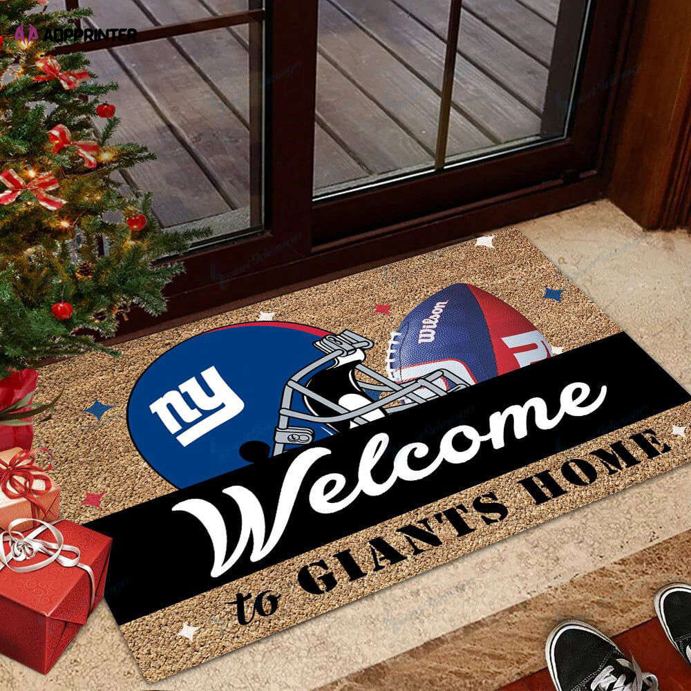 new york giants doormat best gift for home decor 1 1