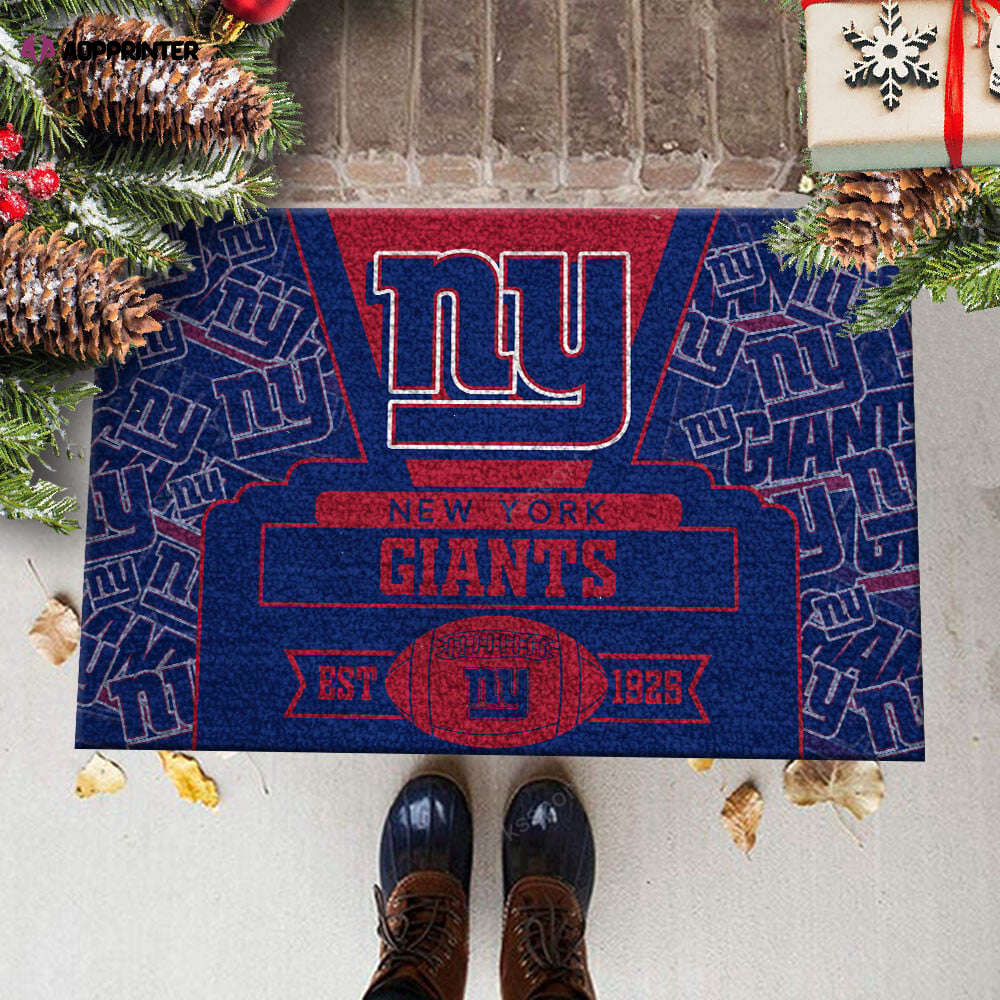 new york giants doormat best gift for home decor 1 2