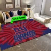 new york giants personalized premium rectangle rug 64 ywy1l