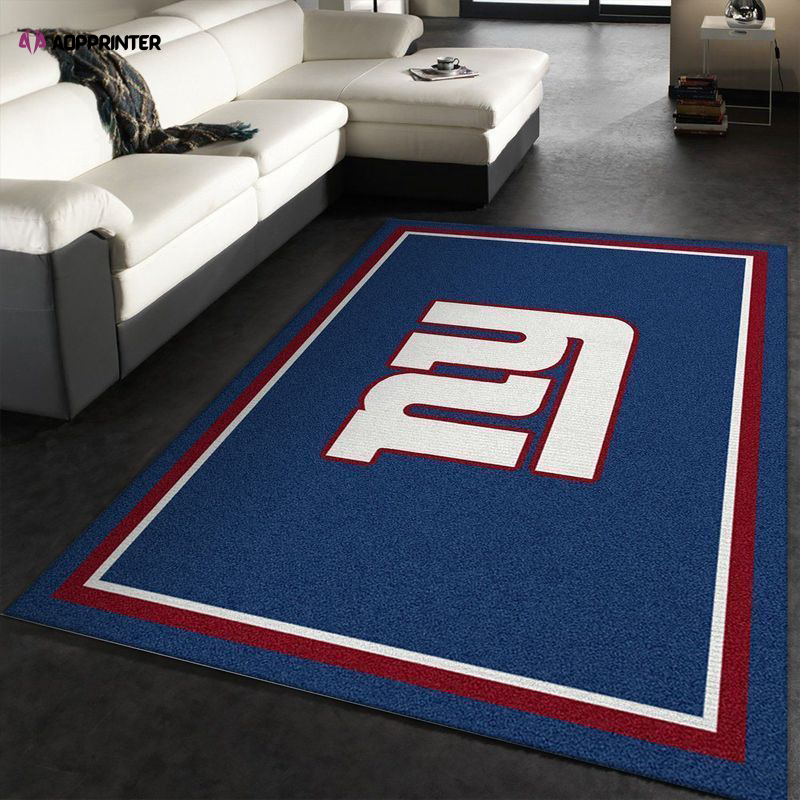 new york giants rug living room floor decor fan gifts 9