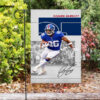 new york giants saquon barkley10 double sided printing garden flag home decor gifts 1