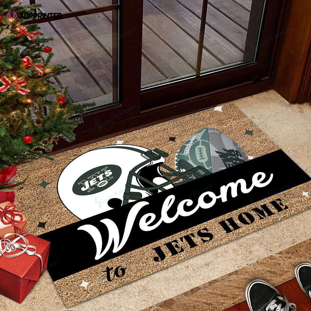 new york jets doormat best gift for home decor 1 1