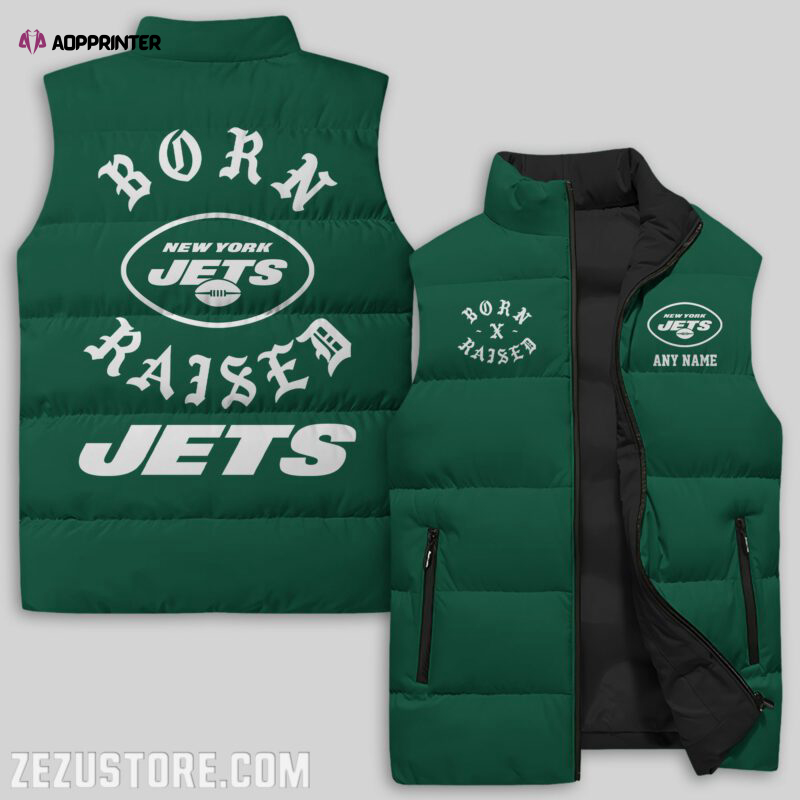 new york jets nfl sleeveless puffer jacket custom for fans gifts 10