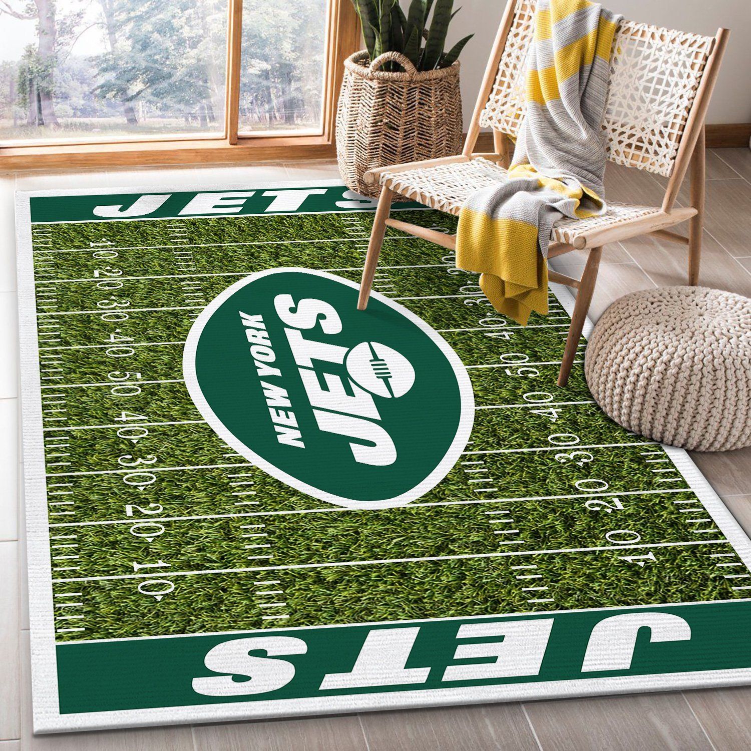 new york jets rug custom size and printing 0