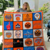 new york knicks 2 quilt blanket