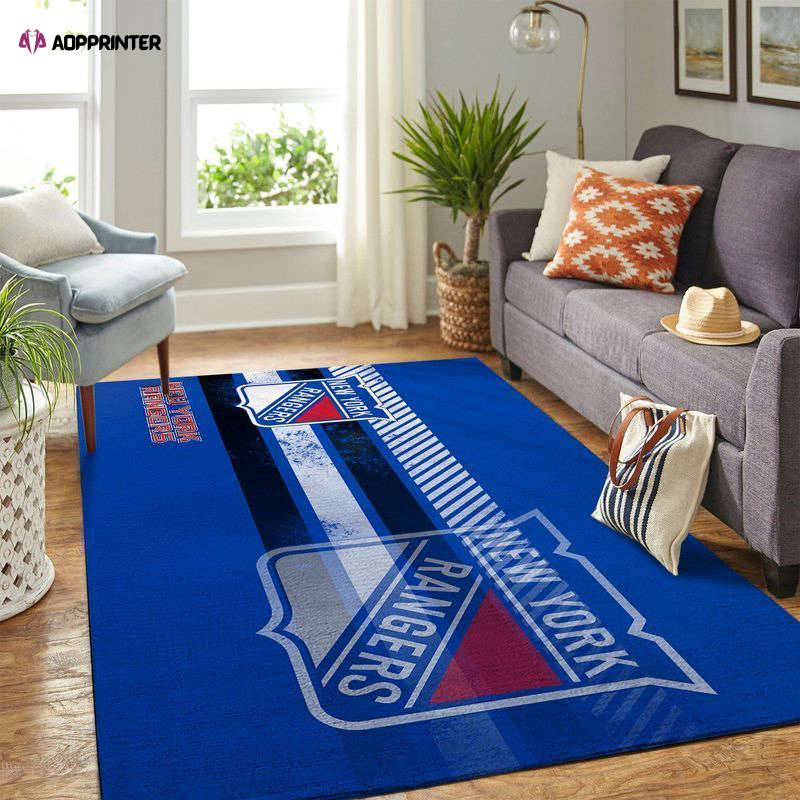 new york rangers rug living room floor decor fan gifts 33