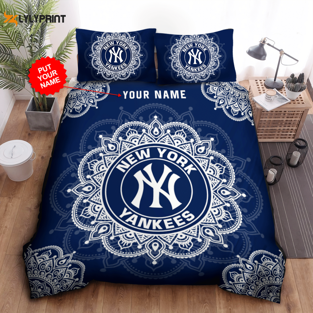 new york yankees duvet cover bedding set bd604