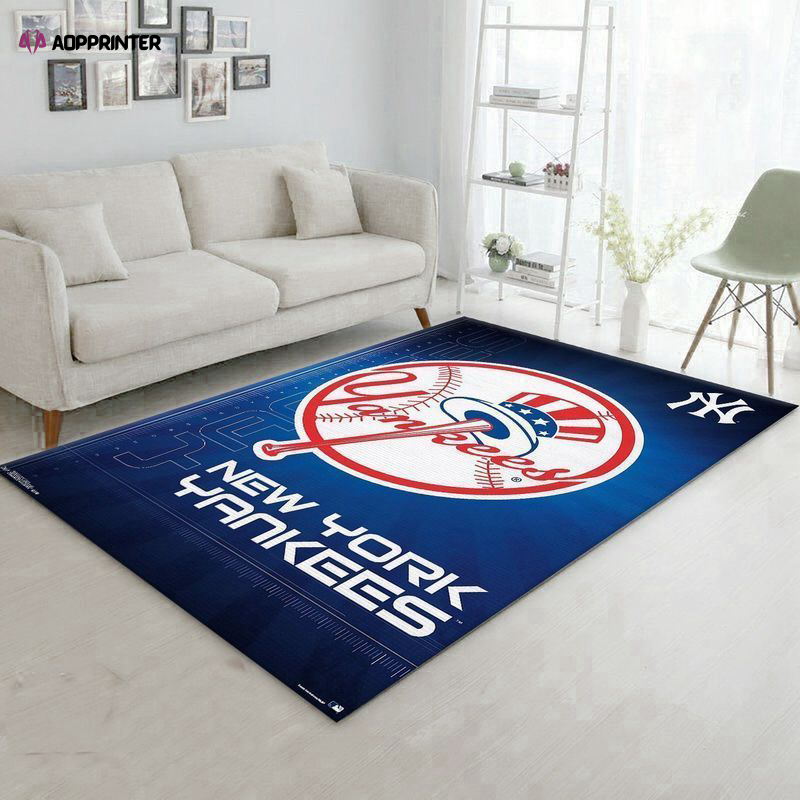 new york yankees rug living room floor decor fan gifts 21