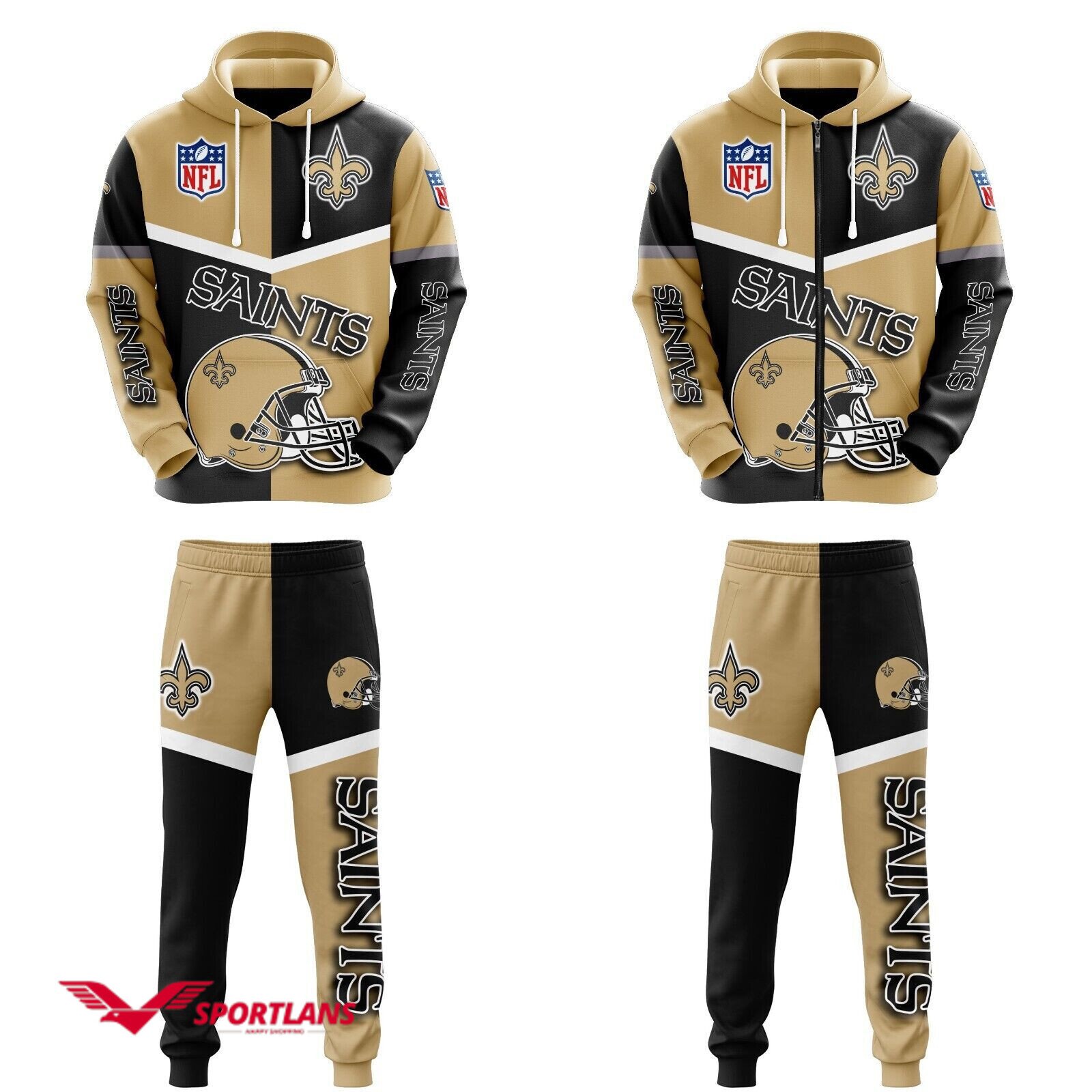 new orleans saints nfl personalized combo hoodie2C zip hoodie and joggers for nfl fans tmhj22011023 7ft0ds9pch