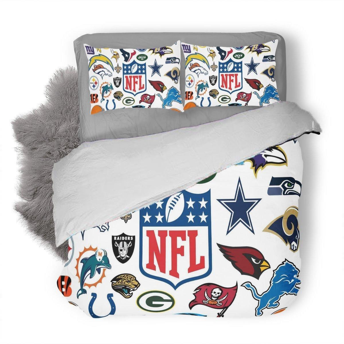 nfl 9 dup duvet cover bedroom sets comfortable bedding sets kvcbh