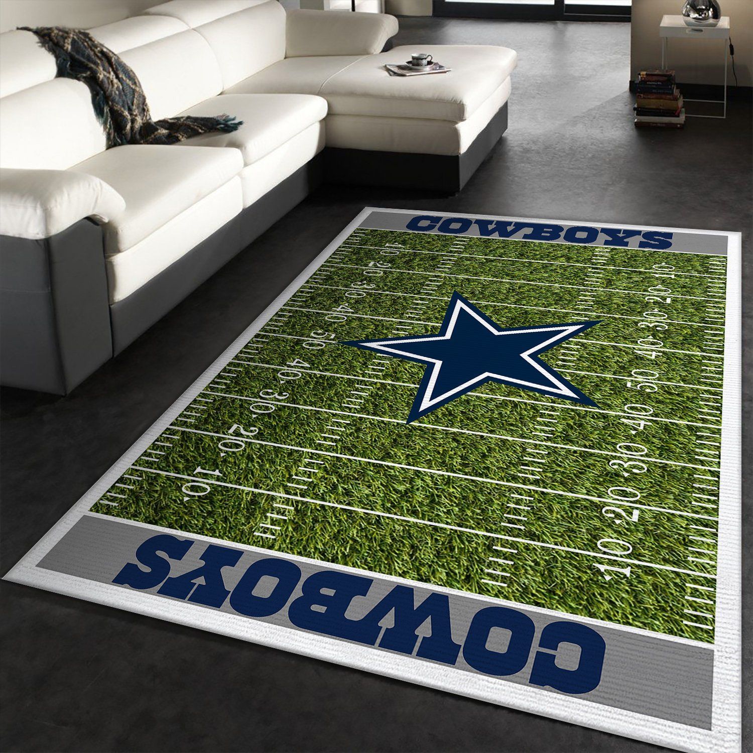 nfl dallas cowboys rug custom size and printing 0