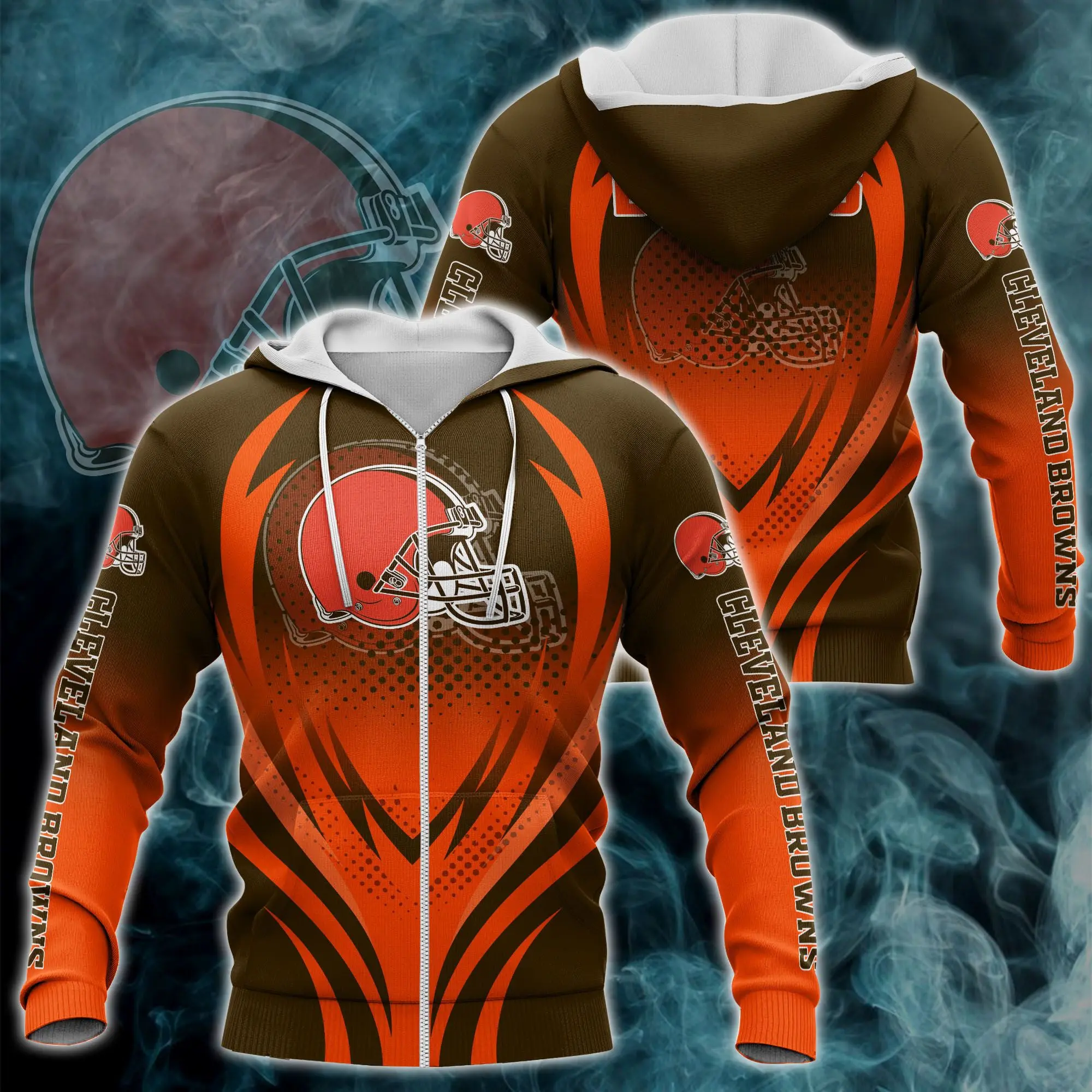 nfl printed cleveland browns zipper hoodie 3d print h04fs 3731 mvatr