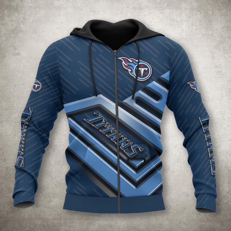 nfl printed tennessee titans zip up hoodies no 1 2958 emiy3