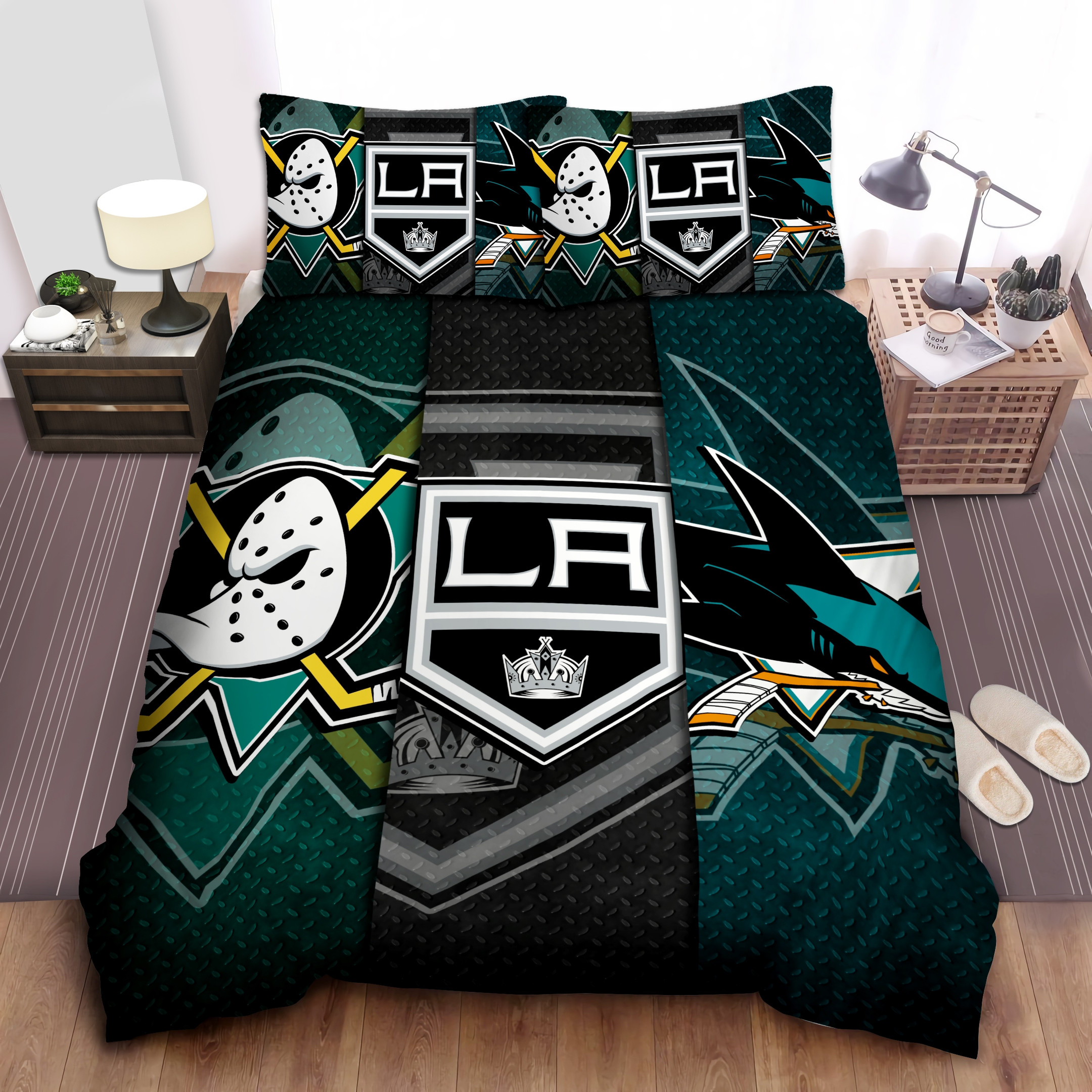 nhl teams bedding sets duvet cover bed sheet spread from sports california aal8h