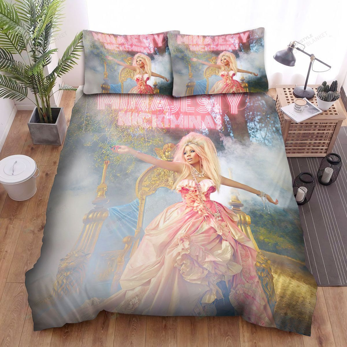 nicki minaj minajesty album bed sheets spread comforter duvet cover bedding sets rkh4t