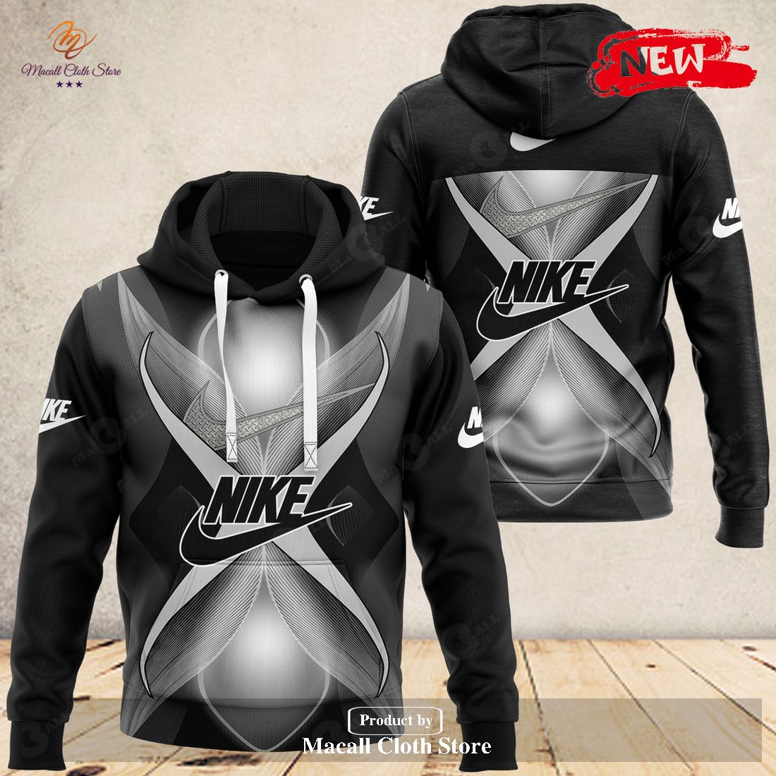 nike bee premium luxury black fashion us hoodie sweatshirt 3d and pants 1 LSZa6