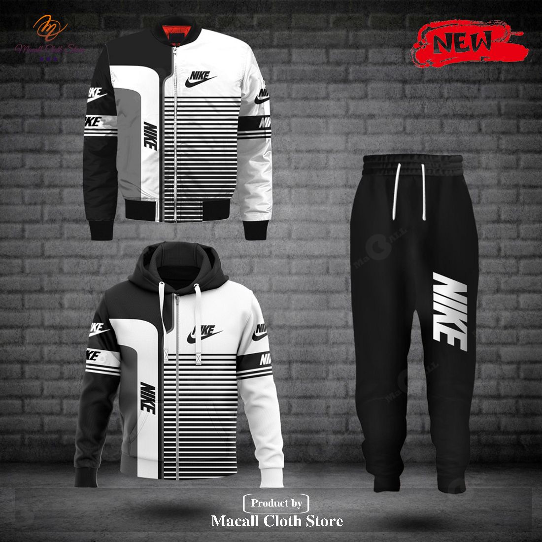 nike fashion hot luxury design hoodie sweatshirt 3d and pants 1 wxWe9