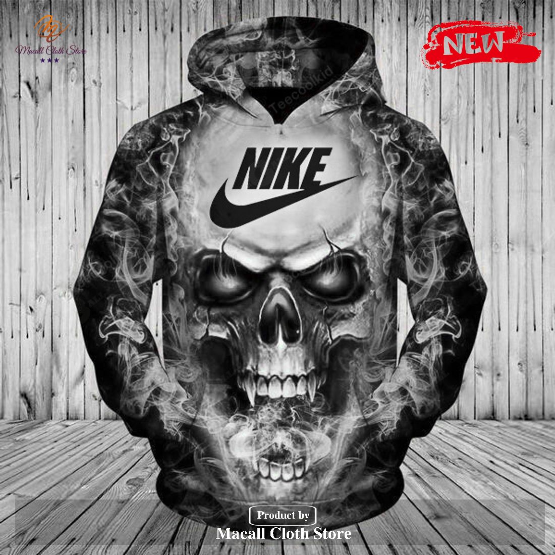 nike smoke skull design hot luxury fashion hoodie sweatshirt 3d and pants 1 XzaIt